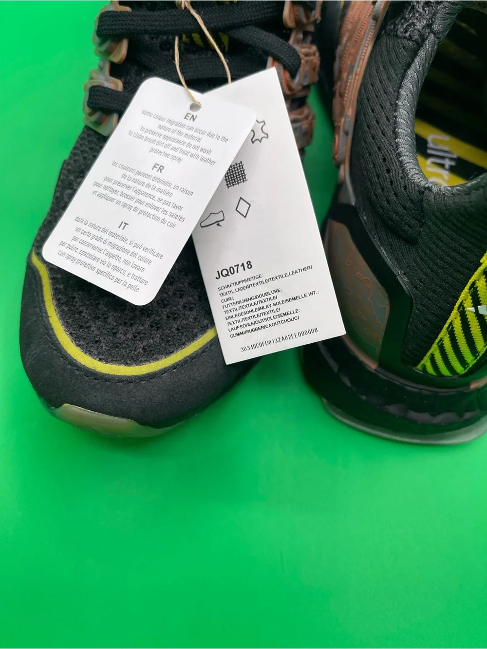 Adidas x Fortnite UltraBoost 1.0 Men's 7 Battle Bus Black JQ0718 New With tags